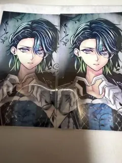 悪魔執事と黒い猫 あくねこ バレンタイントレカ風カード バスティン