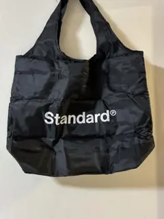 ☆特大　スタンダードプロダクツ　保冷ショッピングバッグ ショートロゴ　ブラックのサムネイル