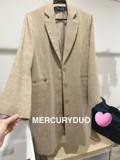 MERCURYDUO ベージュ ロングコートのサムネイル
