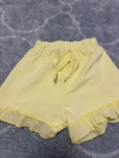 ZARAKIDS 女の子 短パン 半ズボン 黄色