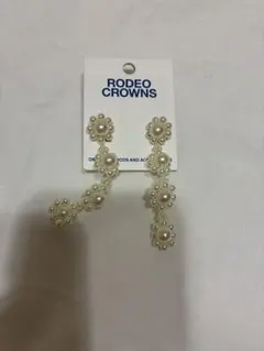 RODEO CROWNS パール フラワー イヤリングのサムネイル