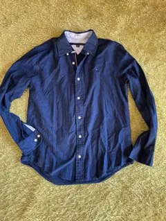 トミー フィルガー ネイビー シャツ 長袖