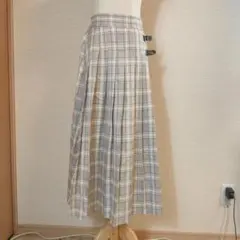 Pair Pair チェックロングスカートのサムネイル