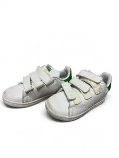 adidas スタンスミス 16cm キッズスニーカー 白 グリーン ベルクロ