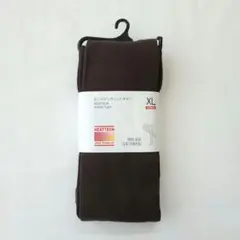 UNIQLO ユニクロ　ヒートテックニットタイツ XL Dark Brown