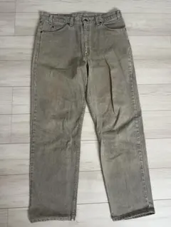 【97年製】USA製 リーバイス550 グレージュ W38 バギーデニム 554