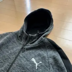 極美品！PUMAプーマEVOSTRIPEフルジップ フーデットジャケット吸水速乾