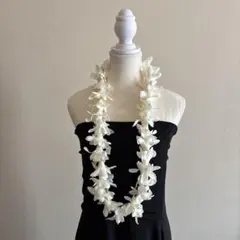 フラダンスレイ　ホワイト　チューベローズ　美品