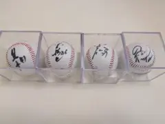 値下交渉可能　ヤクルトスワローズ小川、宮本慎也、雄平、由規？サインボール4個