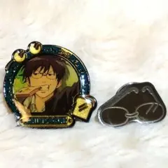 銀魂 J-WORLD 恋の銀魂神社 楕円缶バッジ JMA コースター 志村新八 銀魂 J-WORLD 恋の銀魂神社 楕円缶バッジ JMA コースター 志村新