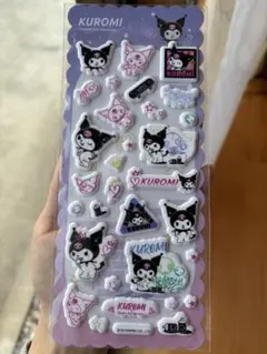 t*o様 クロミ　マシュマロシール　サンリオ　海外限定　正規品　ふわふわシール