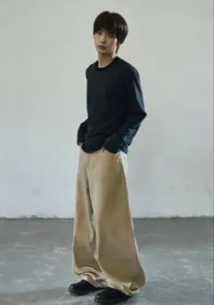 ⭐︎新品⭐︎ワイドコットンパンツ