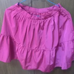 ピンク フレアスカート