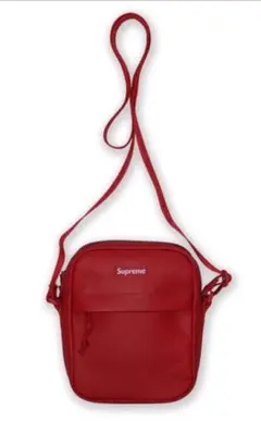 Supreme Leather Shoulder Bag 