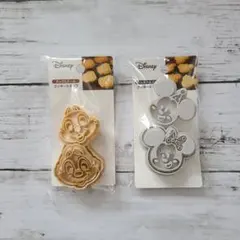 ディズニー　クッキー型　クッキースタンプ　2種類セット