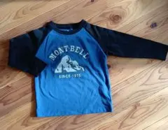 モンベル　長袖Tシャツ　100cm　カットソー