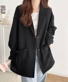 ブラック テーラードジャケット Mサイズ