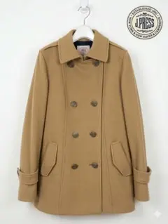 J.PRESS ジェイプレス ウールPコート ピーコート