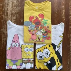 H&M グラニフ　スポンジボブ Tシャツ 120㎝ 3点セット