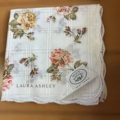 再お値下げ　LAURA ASHLEY ローラアシュレイ ハンカチ 花柄