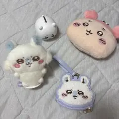 ちいかわ モモンガ　古本屋　雑貨　貯金箱　まとめ売り　パスケースのサムネイル