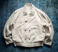 80s EURO unknown double breasted blouson