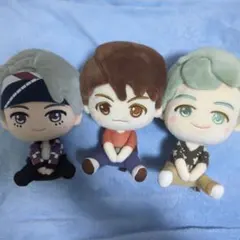 BTS ぬいぐるみ 3体セット