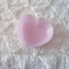 ミニミニハートトレイ❤︎ピンク　レジン