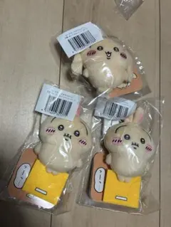 ちいかわ うさぎだらけくじ ぬいぐるみバッジ Ｅ賞 3点セット