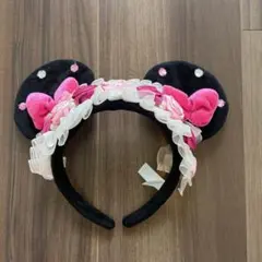 ディズニー カチューシャ ミニー 薔薇