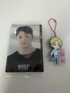 SEVENTEENツインウエハースウジノーマルシール＋キーホルダー