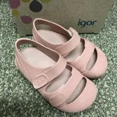 igor ピンク サンダル15cm