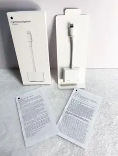 純正Apple Lightning HDMI 動作確認済
