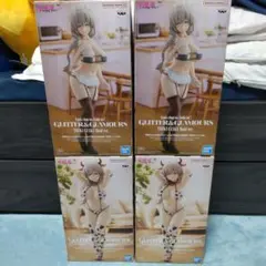 宇崎ちゃんは遊びたい！ 宇崎月 メイド 牛柄ビキニ フィギュア 4点セット