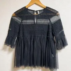 【ZARA】チュールトップス【ザラ】