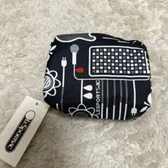 タグ付き　Lesportsac レスポートサック　ポーチ　ハート　花柄