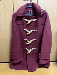 GOSHA RUBCHINSKIY BURBERRY ダッフルコート ボルドー Burberry (バーバリー) × Gosha Rubchinskiy (ゴーシャ・ラブチン