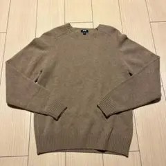 【美品】UNIQLO ユニクロ プレミアムラムクルーネックセーター 長袖　M