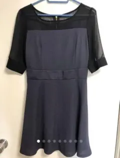 【美品】黒ワンピース（OPAQUE.CLIP）