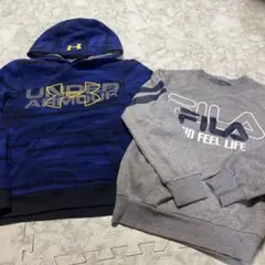 Under Armour フード付きパーカー＆チャンピオントレーナー