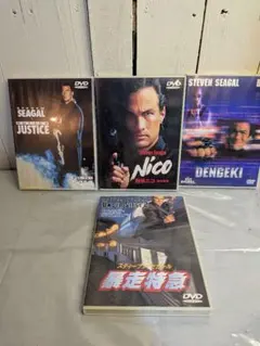 スティーブン・セガール DVD 4本セット - メルカリ