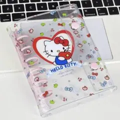A7 クリアシール帳 バインダー リフィル10枚セット キティ