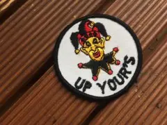 UP YOUR【70's ピエロ ワッペン】ビンテージ ヒッピー
