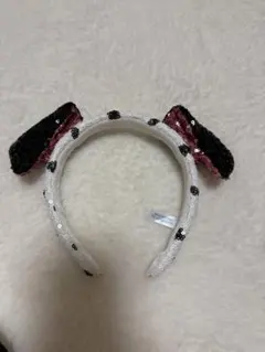 ディズニー 101匹わんちゃんカチューシャ スパンコール付き