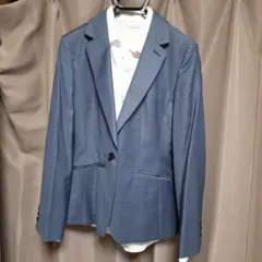 HILTON ブルー ビジネススーツジャケット&パンツ