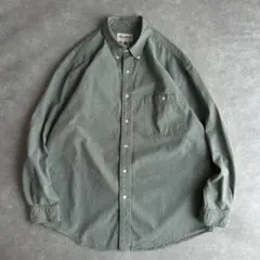 90s エディーバウアー BDシャツ オックスフォード ギンガムチェック