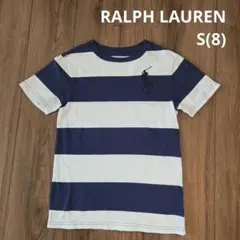 【RALPH LAUREN】 半袖 Tシャツ トップス POLO ボーダー
