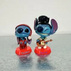 Disneyリロ＆スティッチ 首振りフィギュア ギター　パジャマ