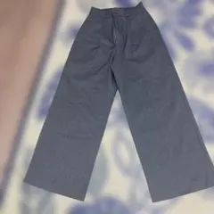 パンツ撥水センタープレスタックストレートパンツレディース　サイズ36