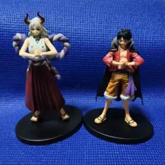 ​【箱あり】ワンピース DXF ワノ国 ルフィ&ヤマト 2体セット
